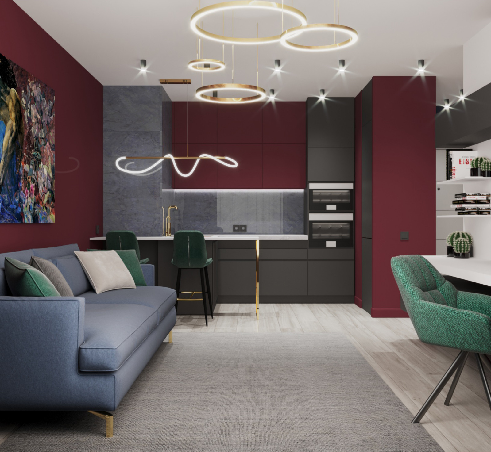 Квартира для аренды в ЖК "Вестердам"