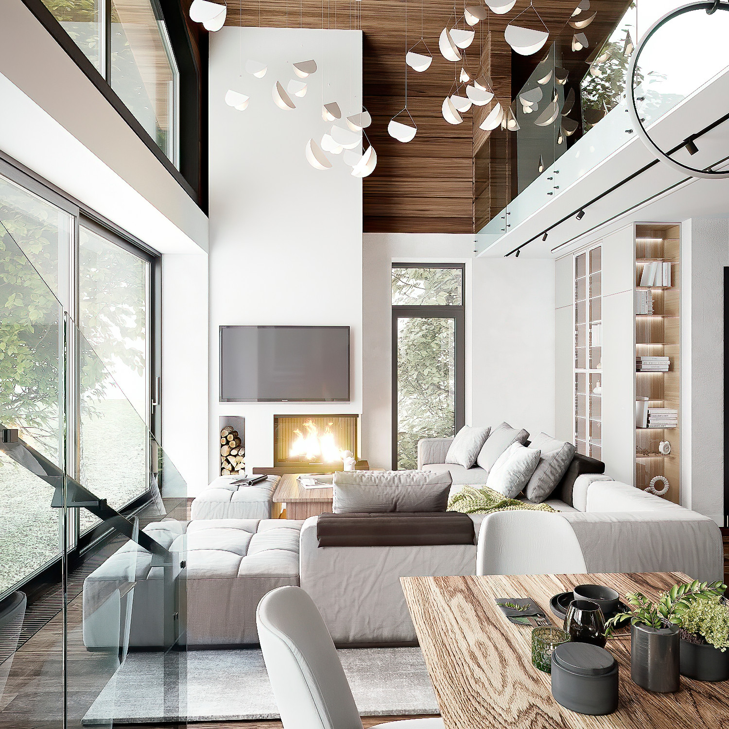 Современный дом в стиле минимализм