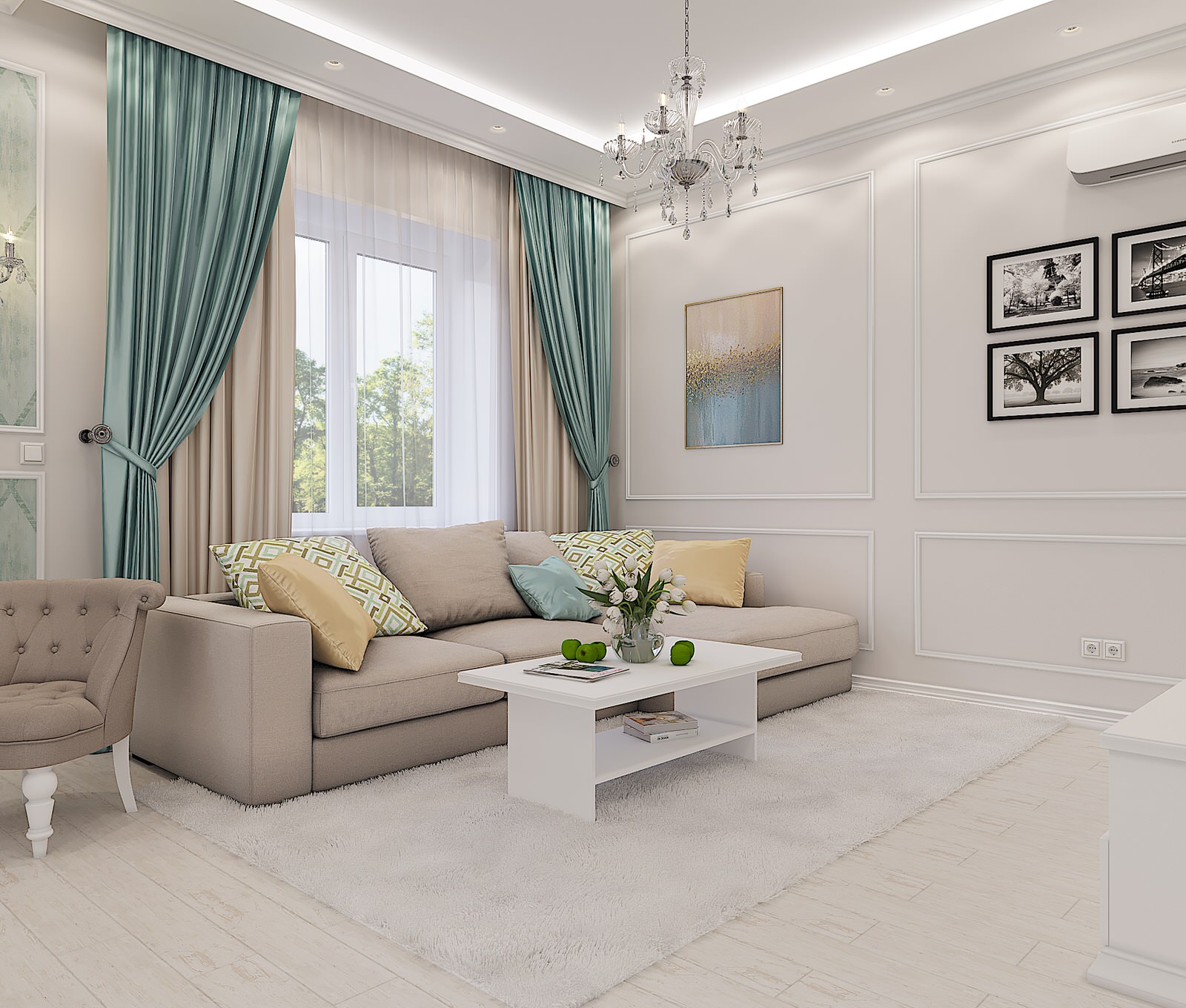 Обложка проекта: Нежная лазурь