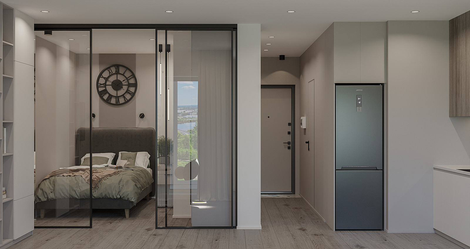 Обложка проекта: Проект квартиры 44 кв.м., г. Нижний Новгород