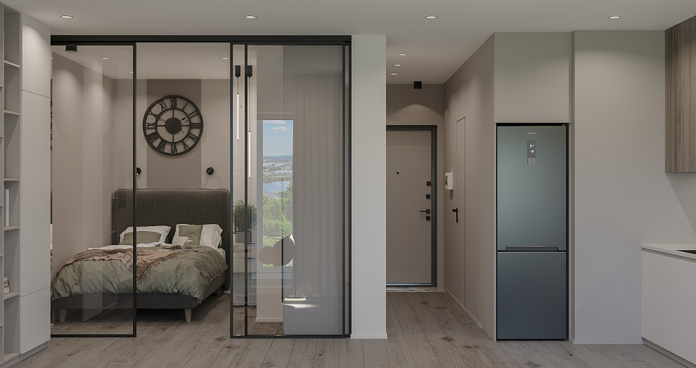 Обложка проекта: Проект квартиры 44 кв.м., г. Нижний Новгород