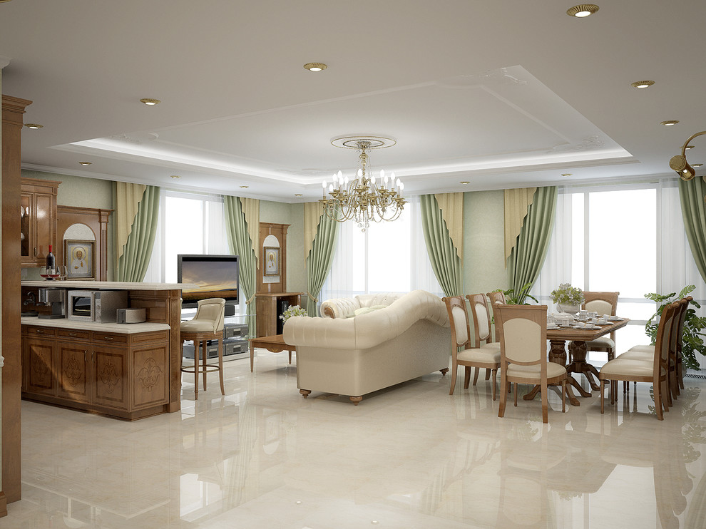 Наш дизайн-проект квартиры в ЖК 7 небо. 250 кВ.м.