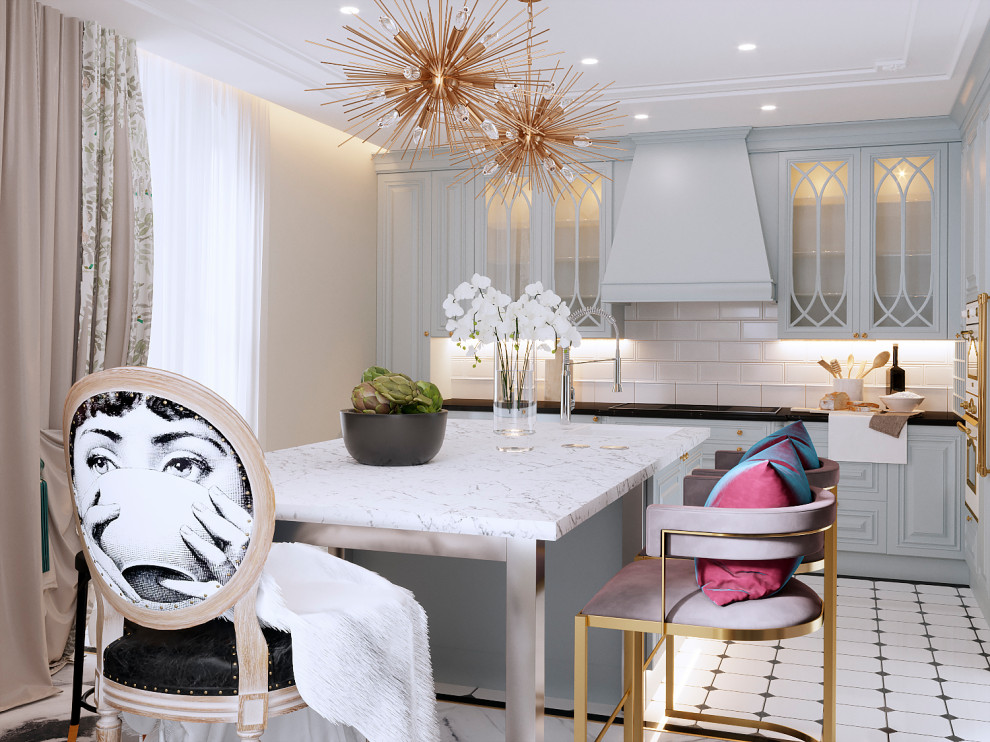 Особняк Алексея Ягудина и Татьяны Тотьмяниной. Кухня