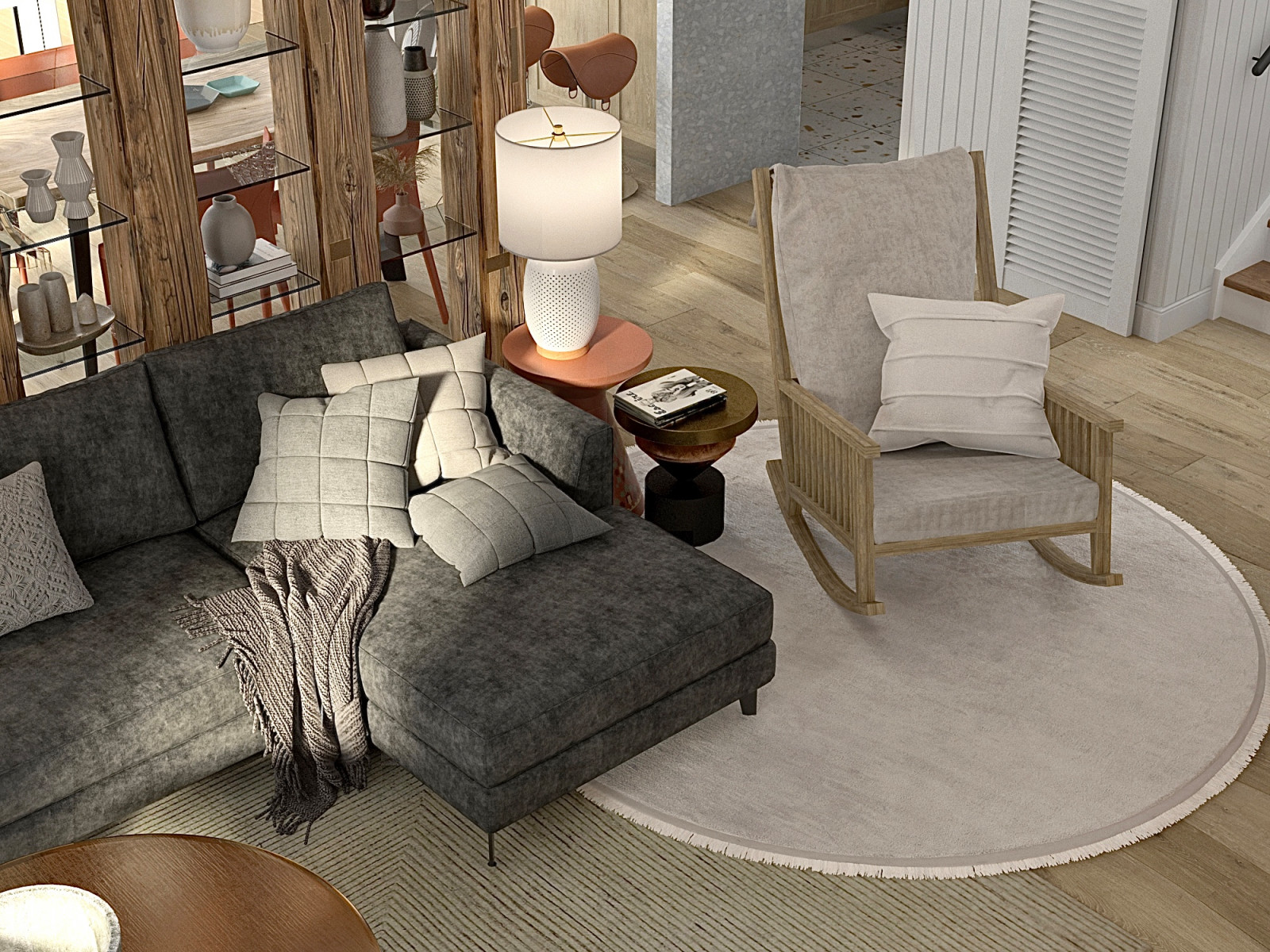 Дизайн загородного дома в Санкт-Петербурге.