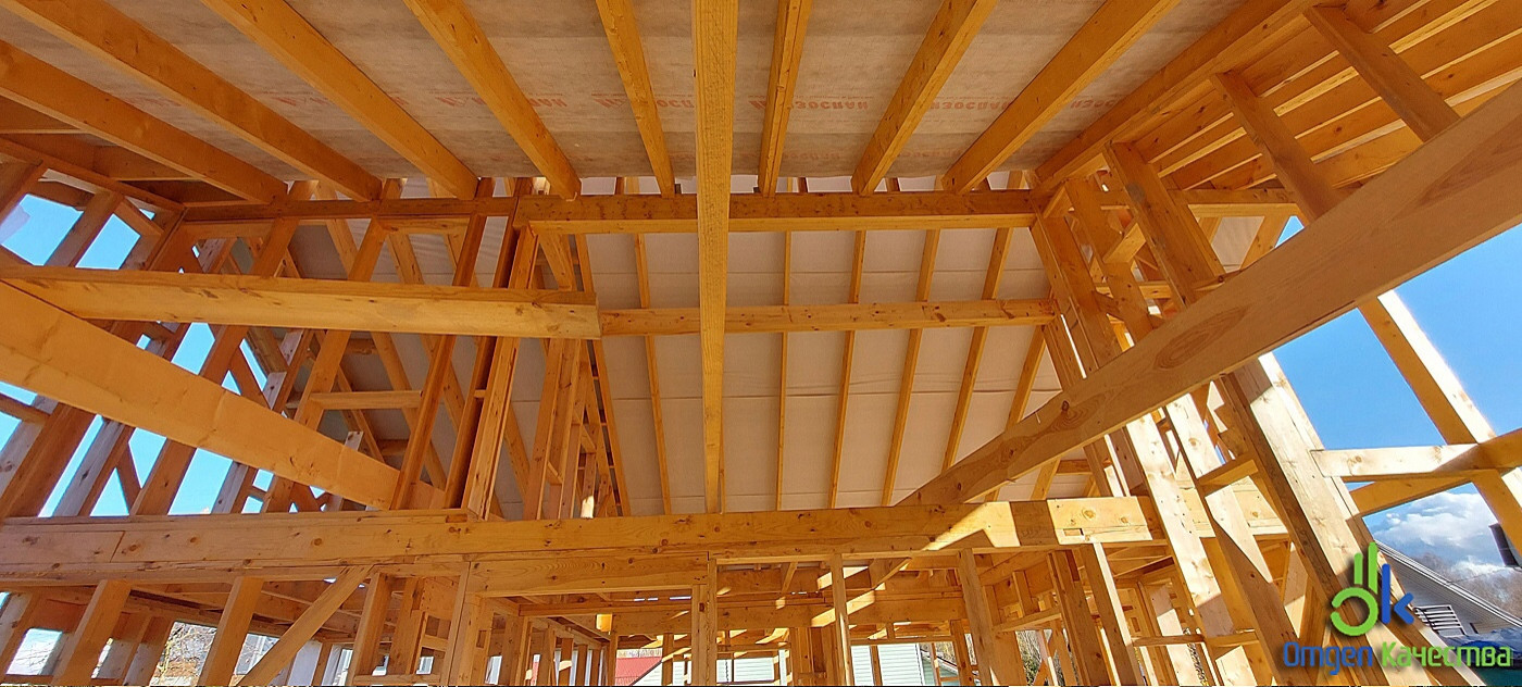 Обложка проекта: Строительство каркасного дома