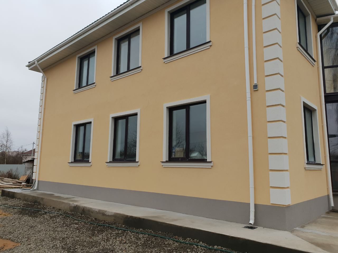 Отделка загородного дома Петродворец