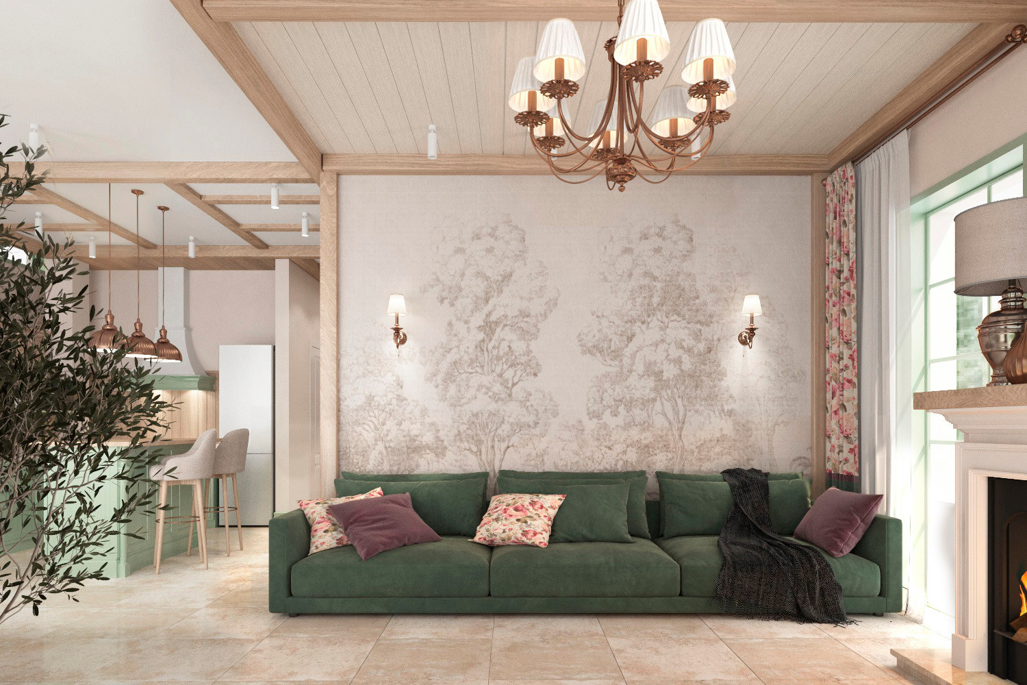 Проект в стиле Прованс