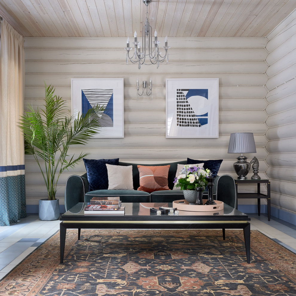 Стилизация дома в КП "Заповедный бор"