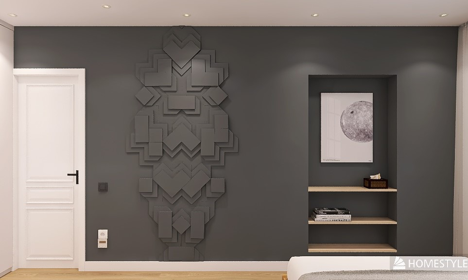 Графитово-белый шик