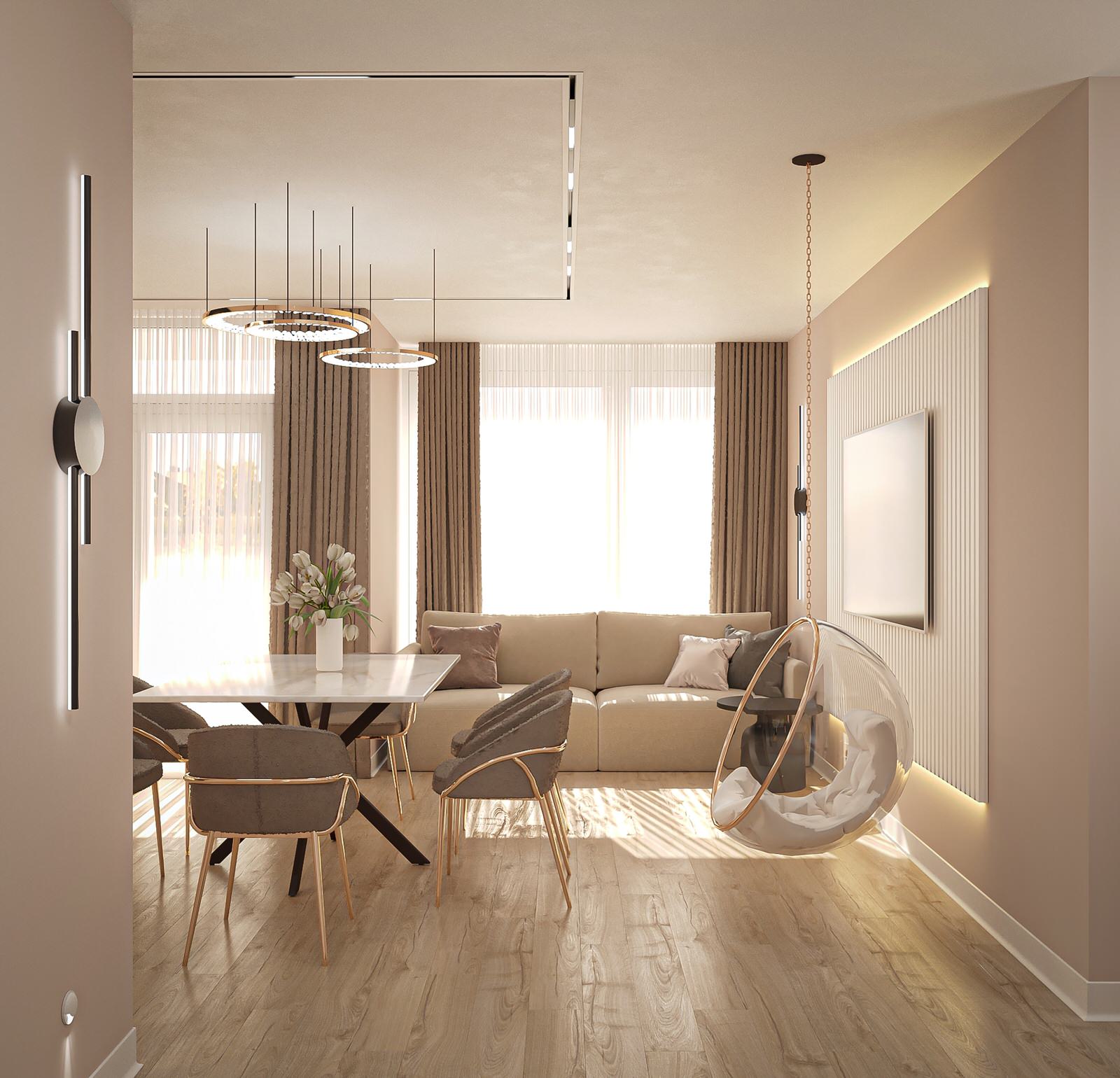 ЖК Акварель 77м2