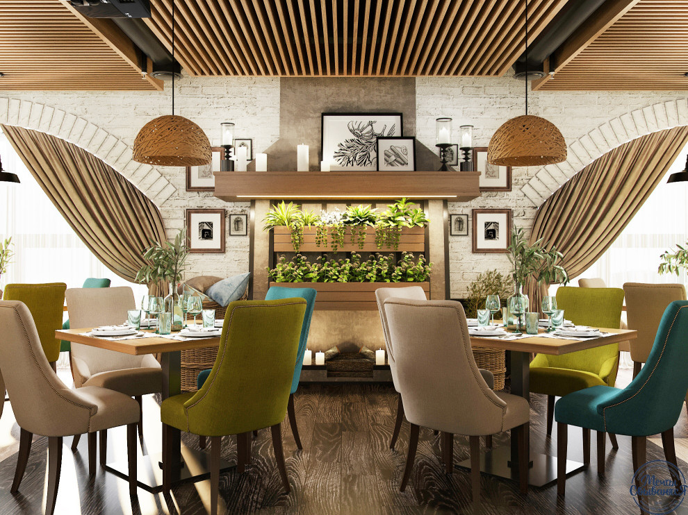 Дизайн-проект интерьера ресторана