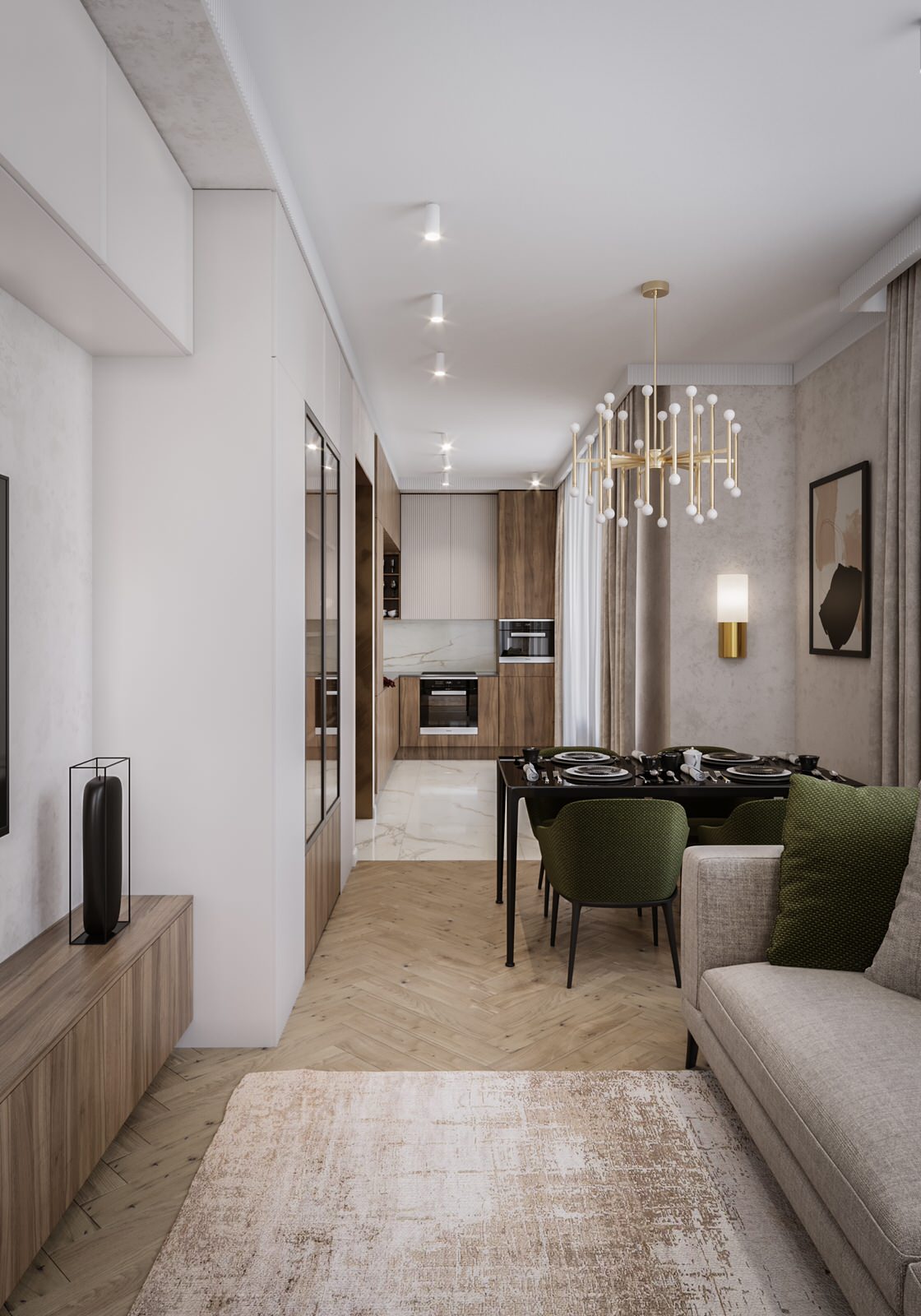 Кухня-гостиная