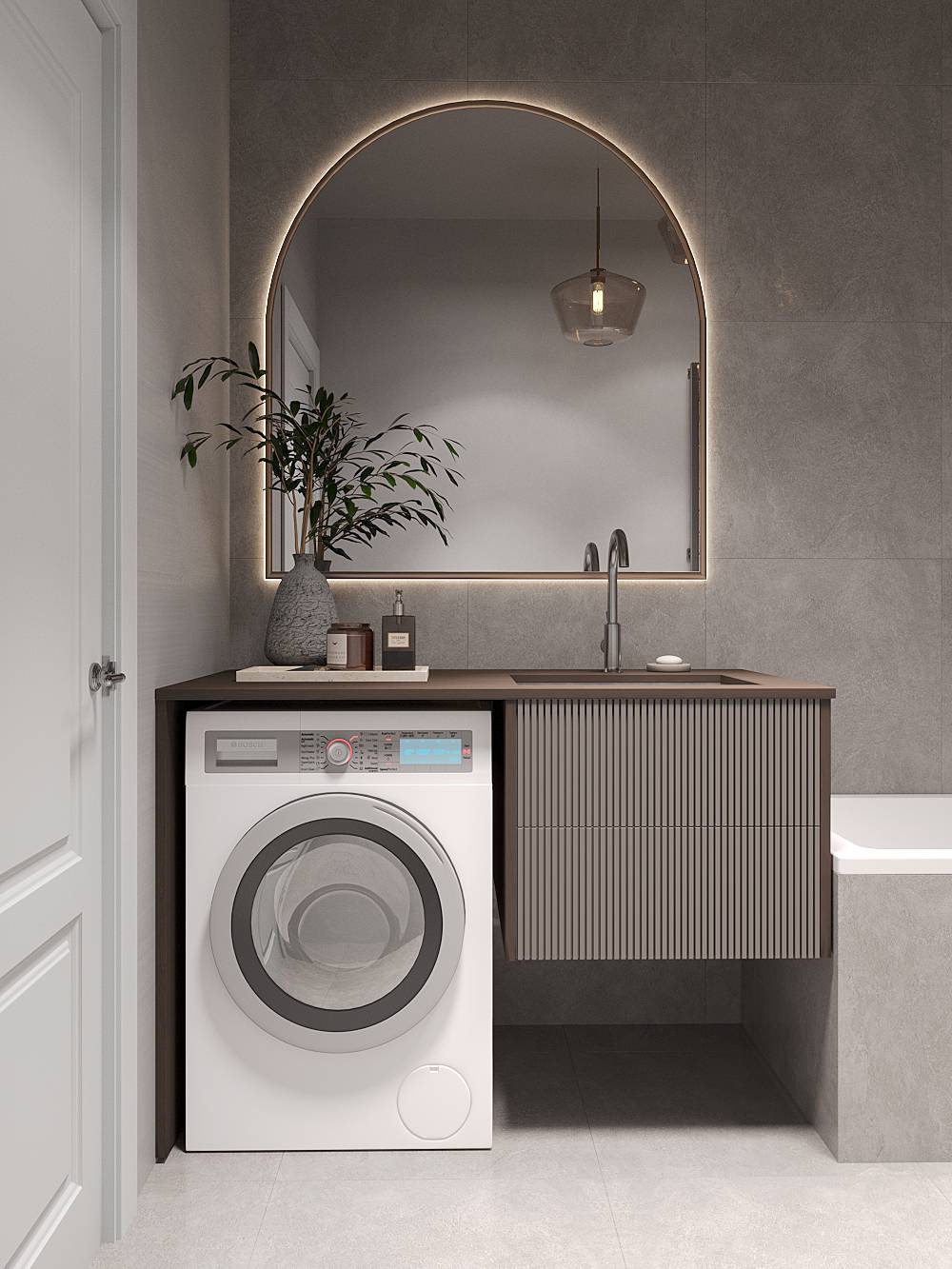 Санузел в современном стиле