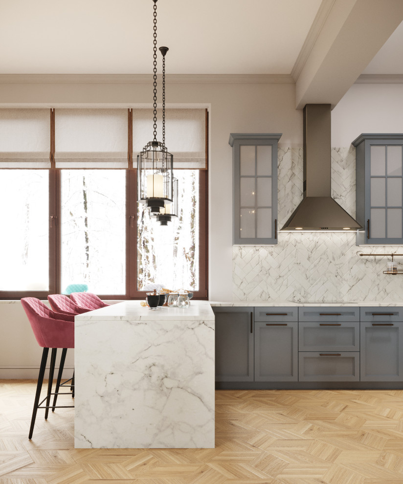 полуостров в кухне