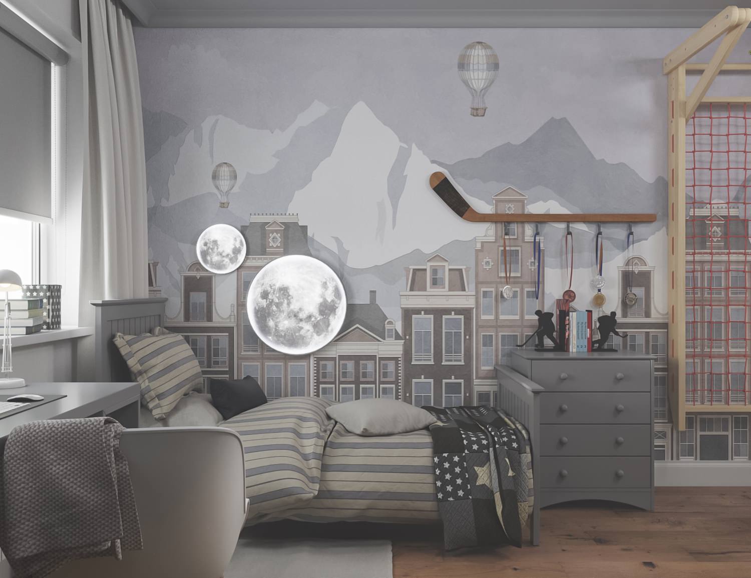 Концепция двухкомнатной квартиры