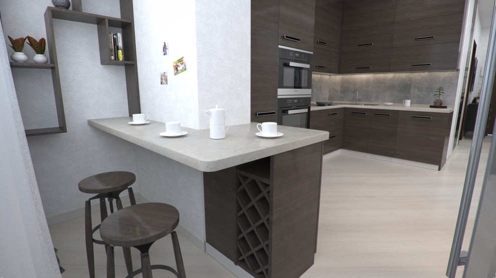 Квартира для молодой супружеской пары в жк "Лазурный"