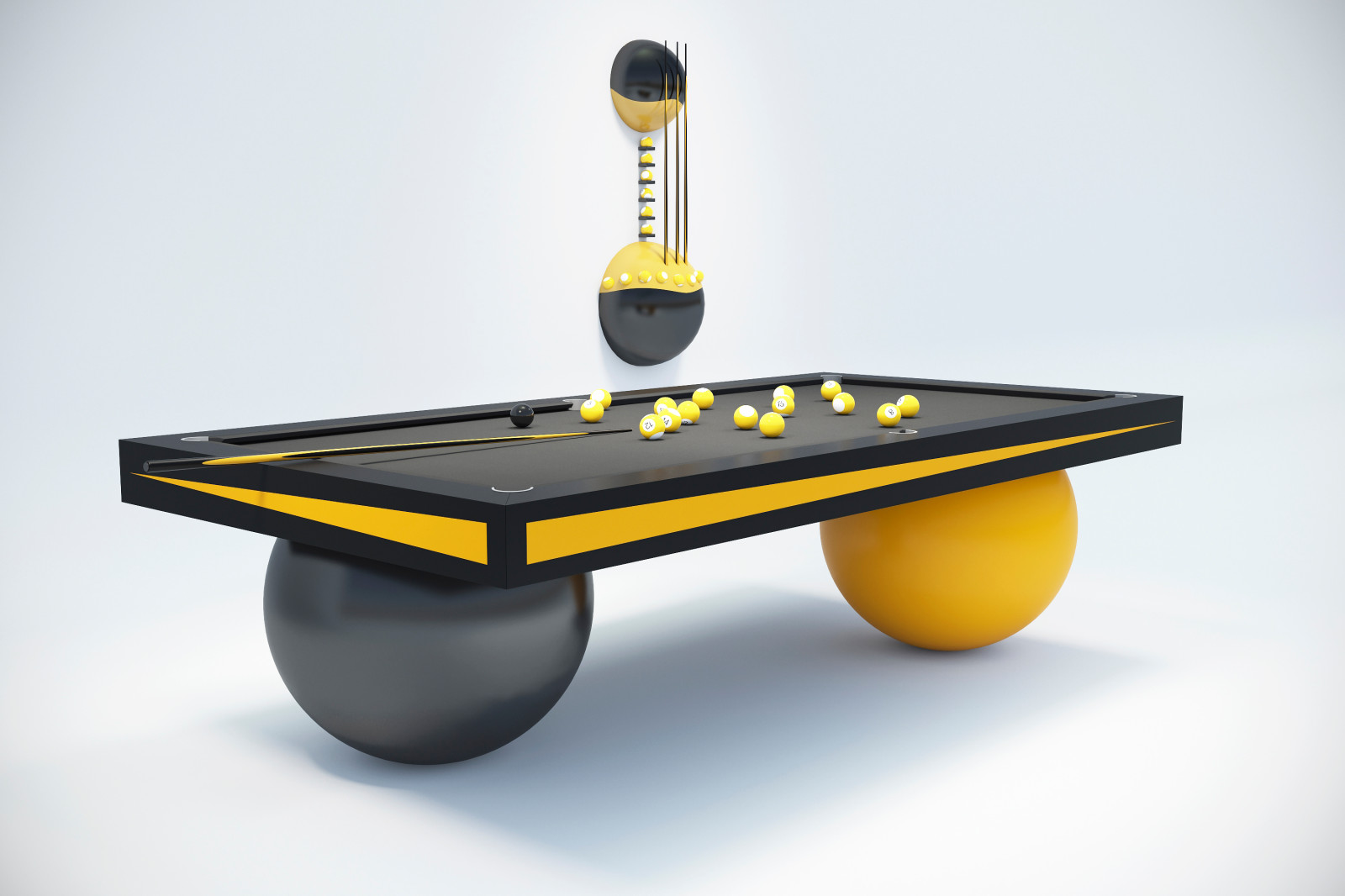 Комната для бильярда в загородном доме