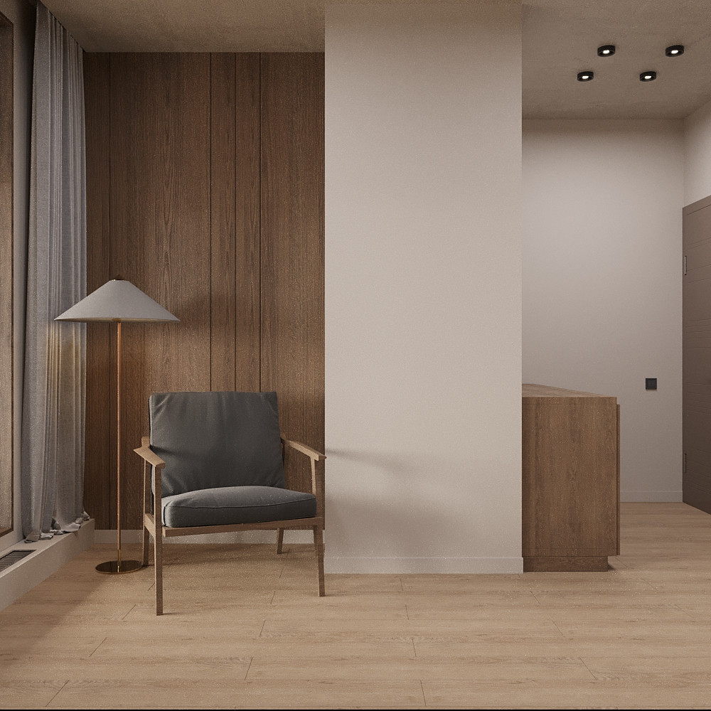 Квартира в стиле минимализм в Жк "Дудергоф"