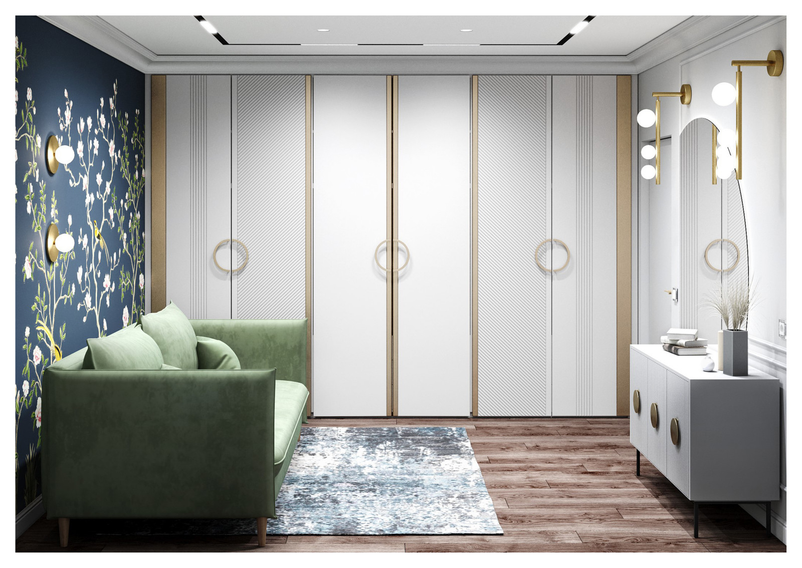 Квартира молодой девушки в Scandis