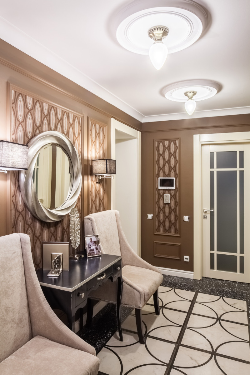 Квартира с элементами американского стиля.