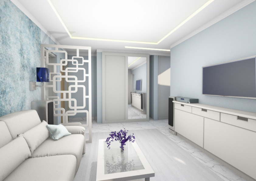 Дизайн проект 3-х комнатной квартиры