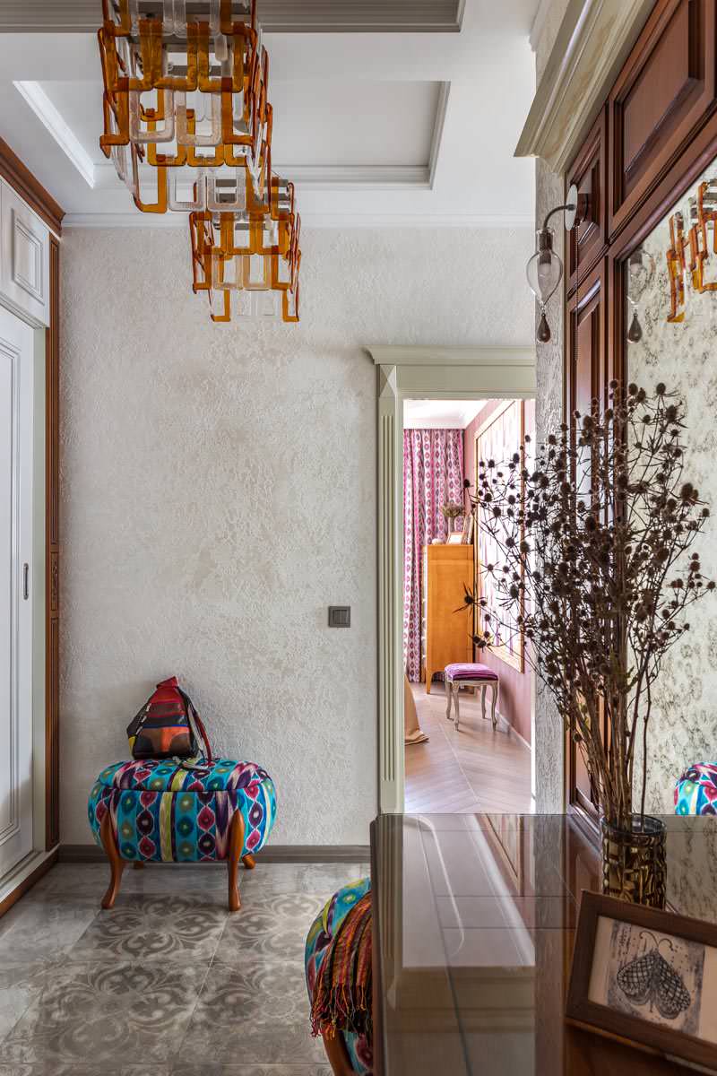 Квартира с ромбами