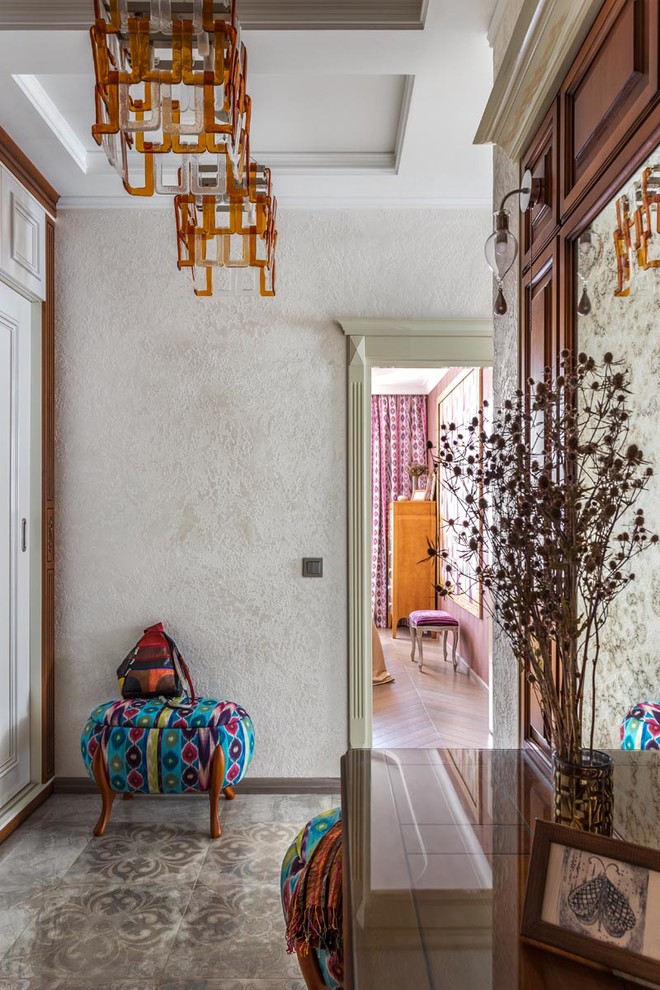 Квартира с ромбами