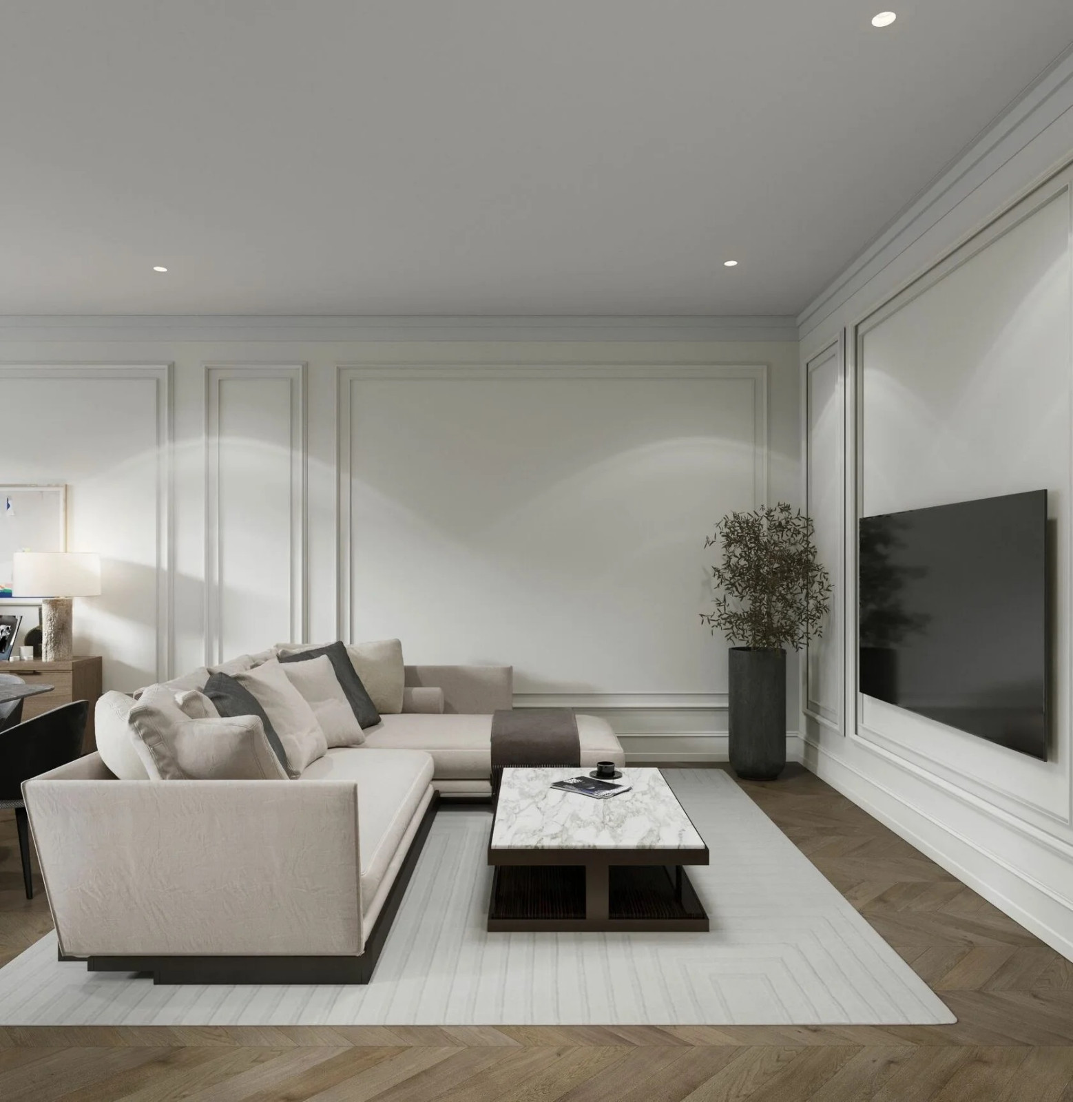 Квартира в ЖК Сердце столицы 120 кв.м