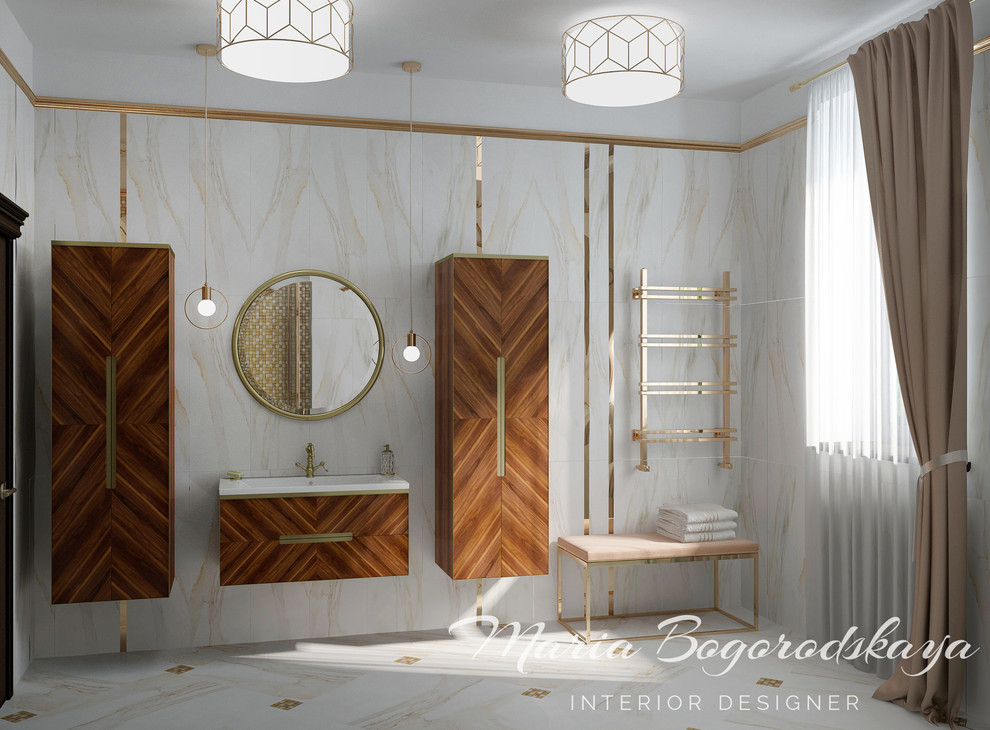 Ванная комната в Современной классике