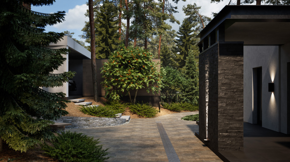 Лесной сад в поселке Урман