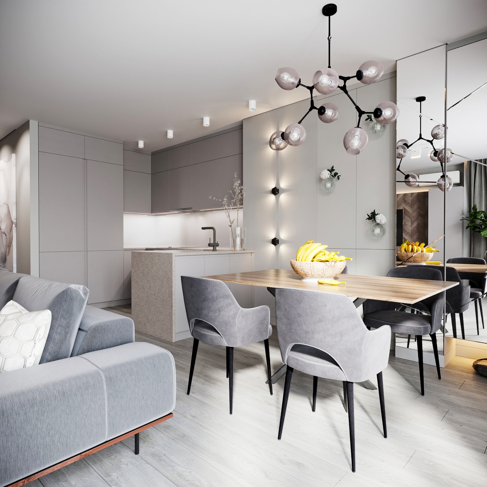 Дизайн квартиры в ЖК "Сердце Каспия"