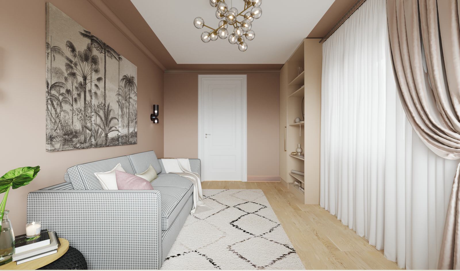 Дом,  каждый угол которого,  хочется разглядывать