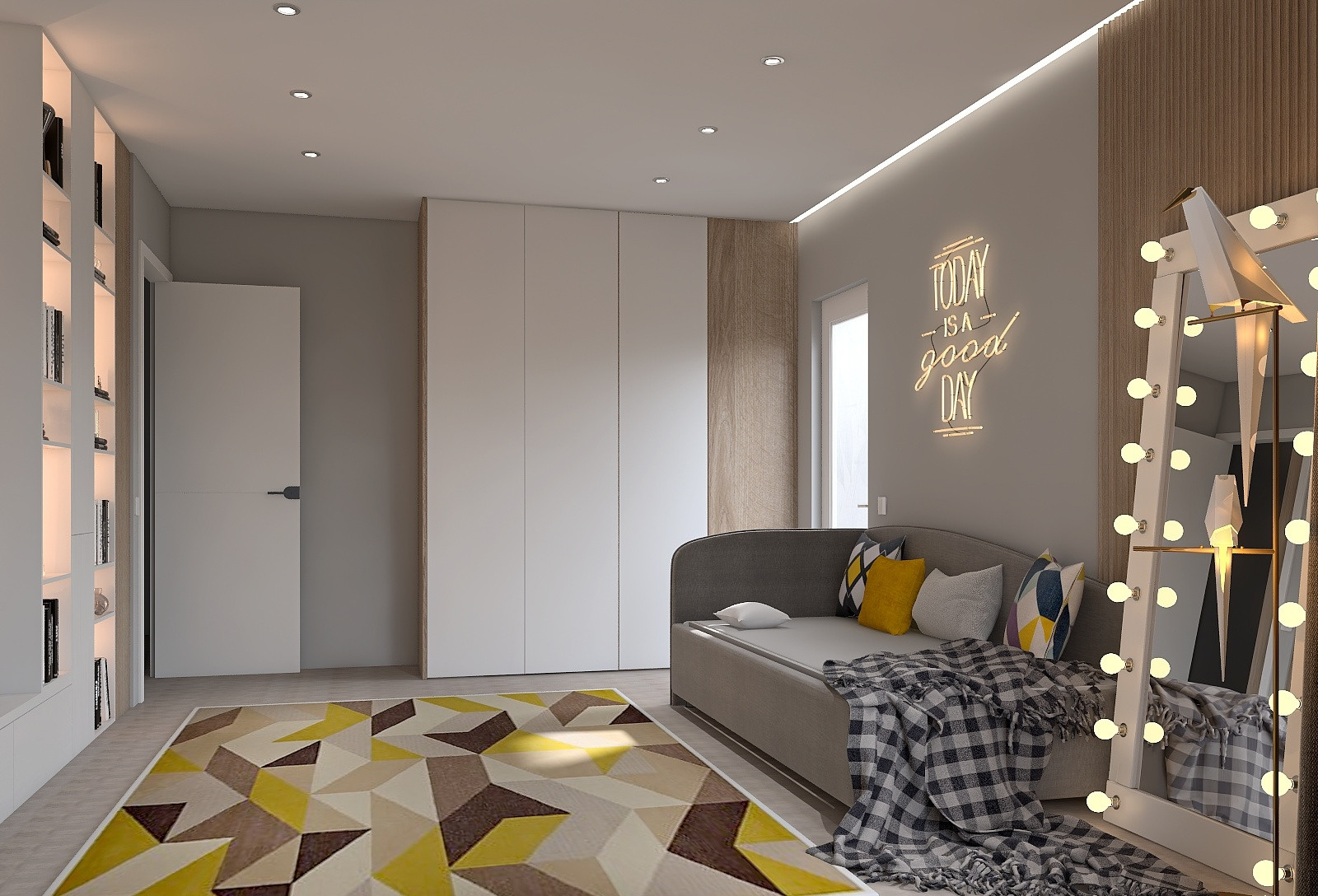 Яркая детская для девочки