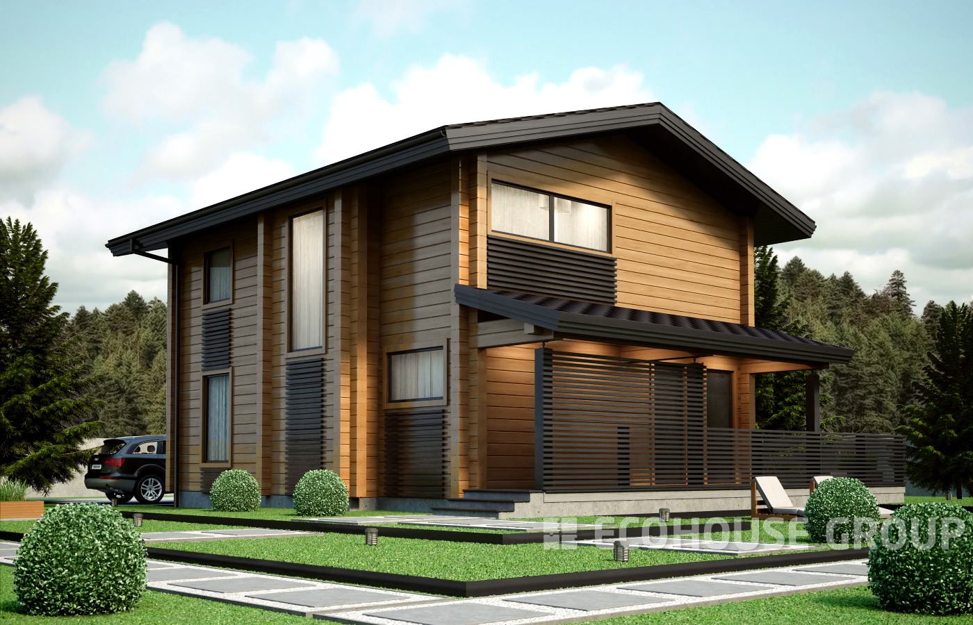 Обложка проекта: Хотланс 190м2