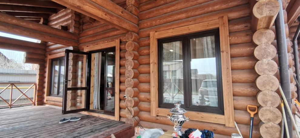 Дом-баня (наружная и внутренняя отделка)