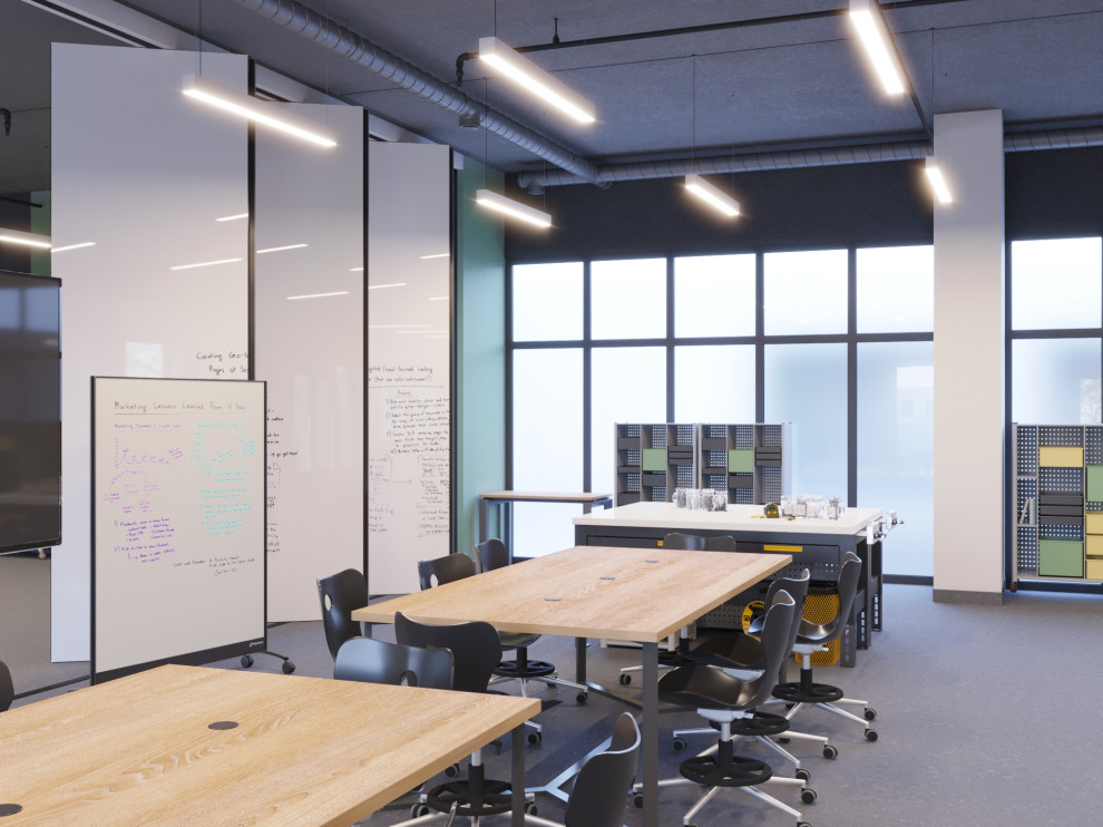 Дизайн-проект интерьеров школы на 825 мест