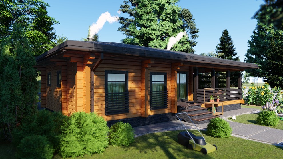 Баня из клееного бруса "Гринфилд"