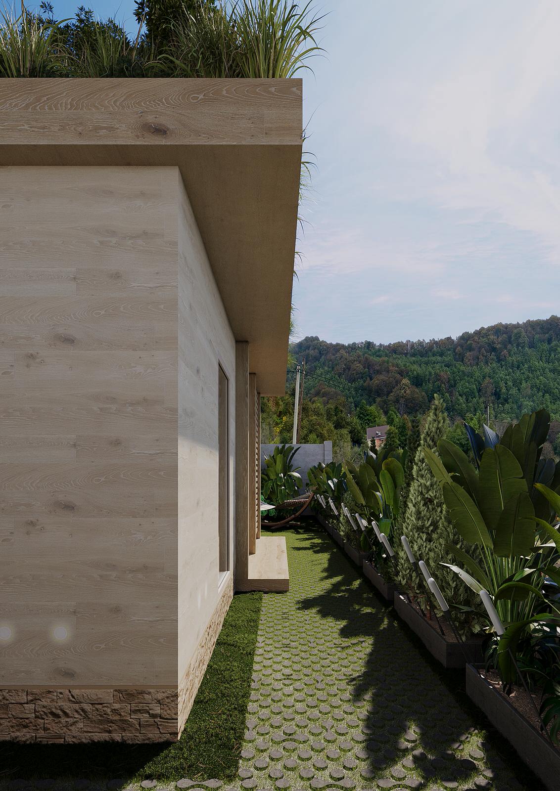 Архитектурный проект 2-ух этажной MINIVILLI.terra