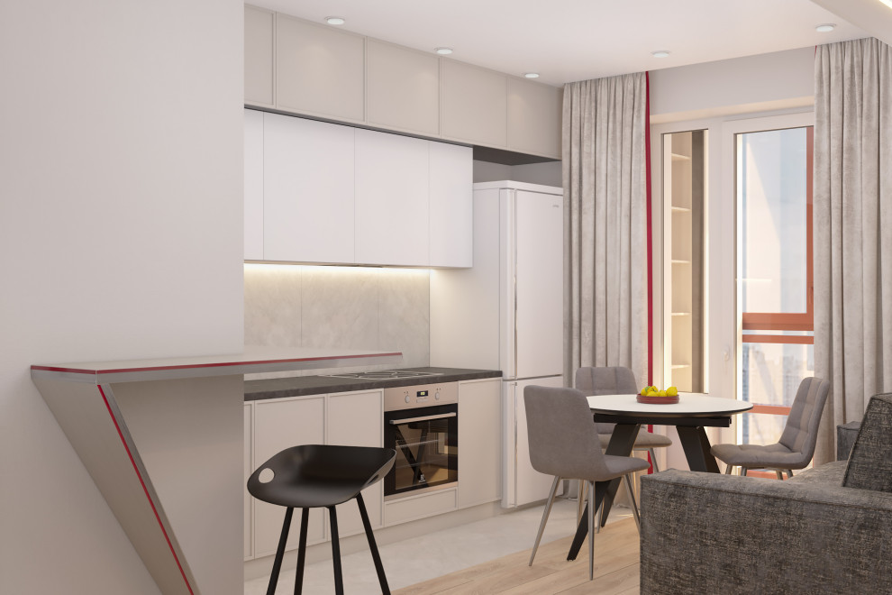 Дизайн проект 2-х комнатной квартиры "СОЛНЕЧНЫЙ ЗАКАТ"