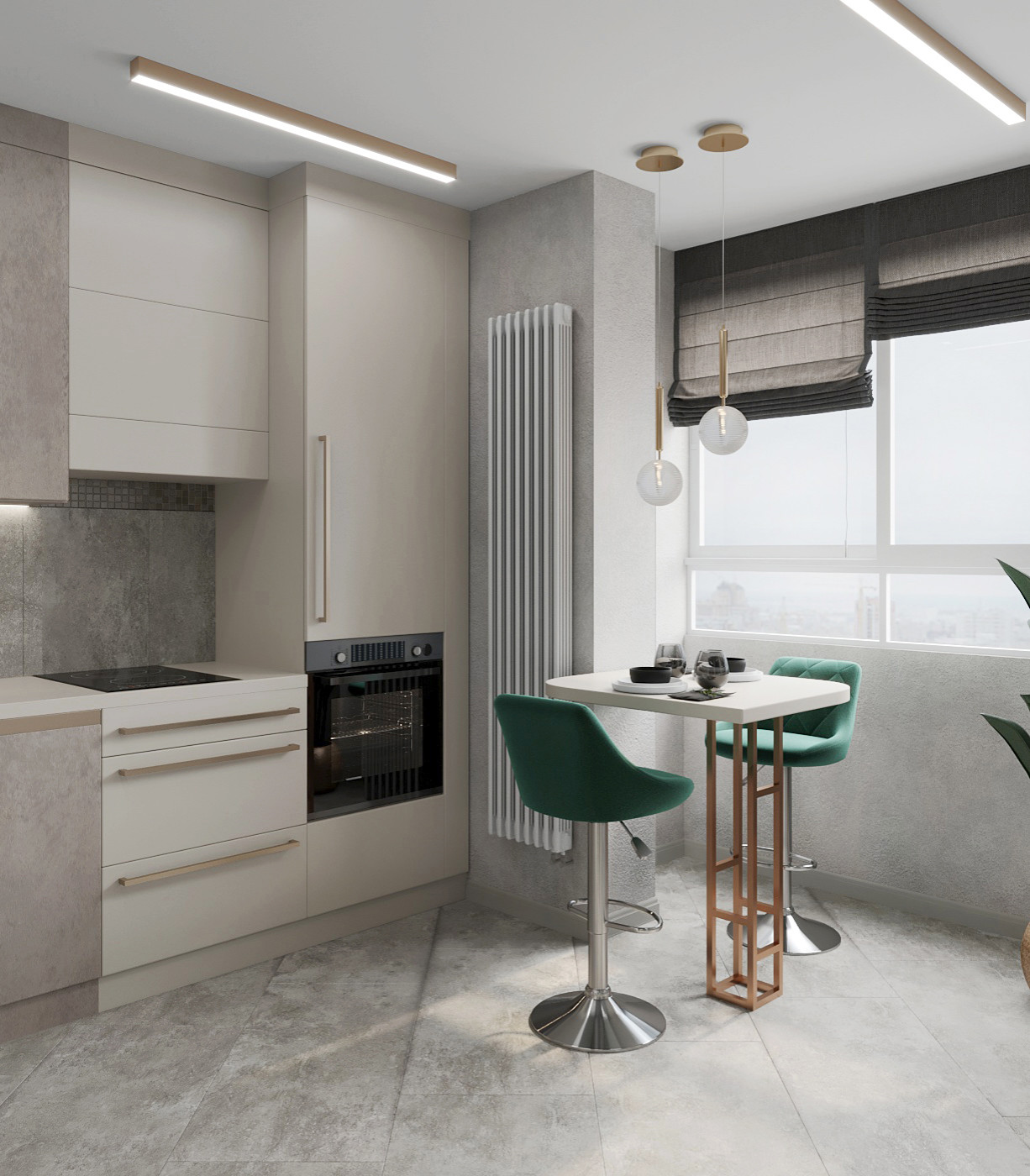 Квартира-студия для требовательного психолога