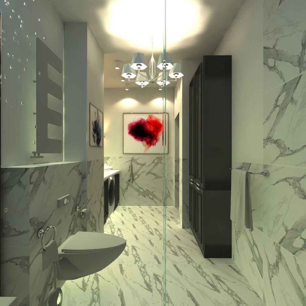 Обложка проекта: санузел с душем