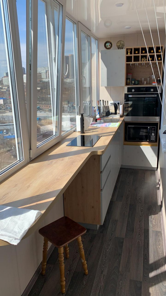 кухня на лоджии