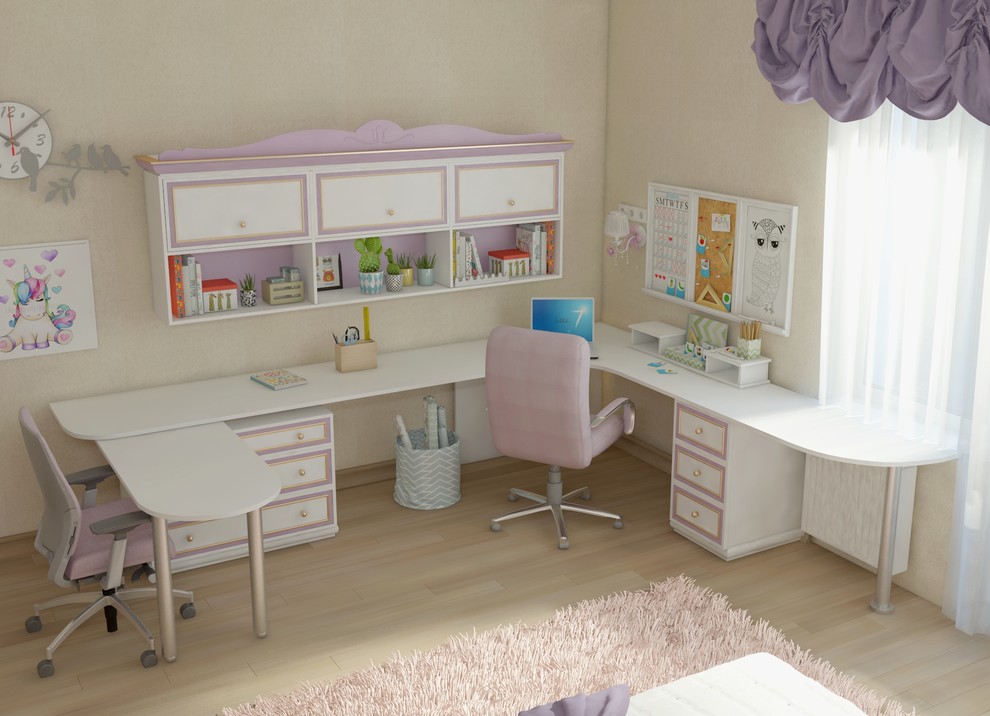 Обложка проекта: Дизайн спальни для девочки