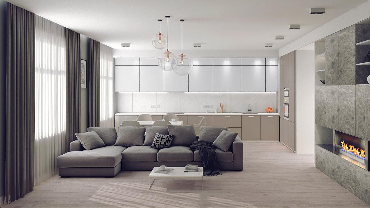 Обложка проекта: Квартира на Комендантском проспекте 93 м2