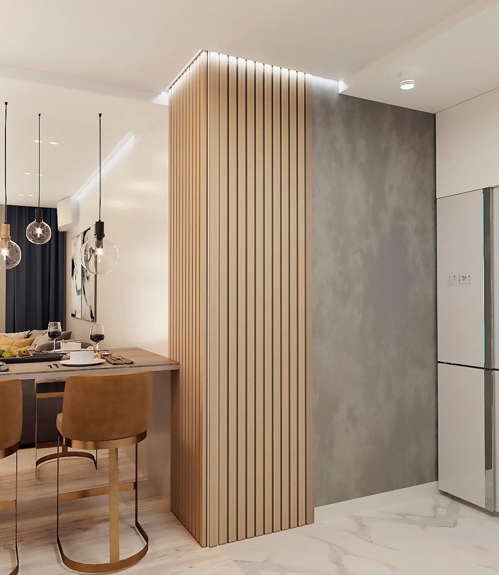 Обложка проекта: ЖК Квартет ( дизайн проект 3-х комнатной квартиры)