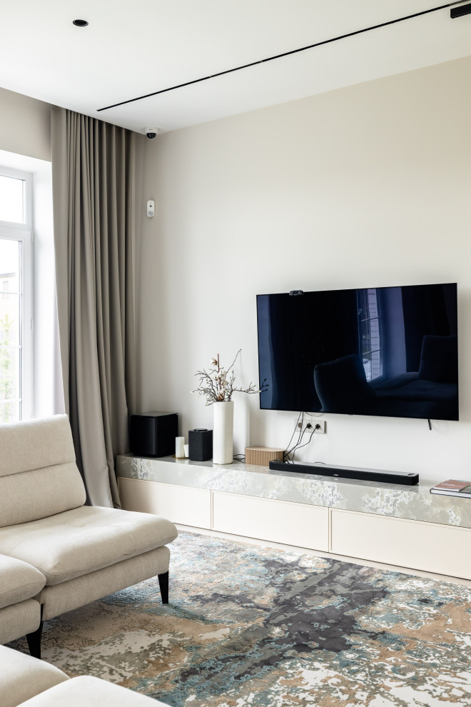 Элегантная квартира: светлые тона и изысканность