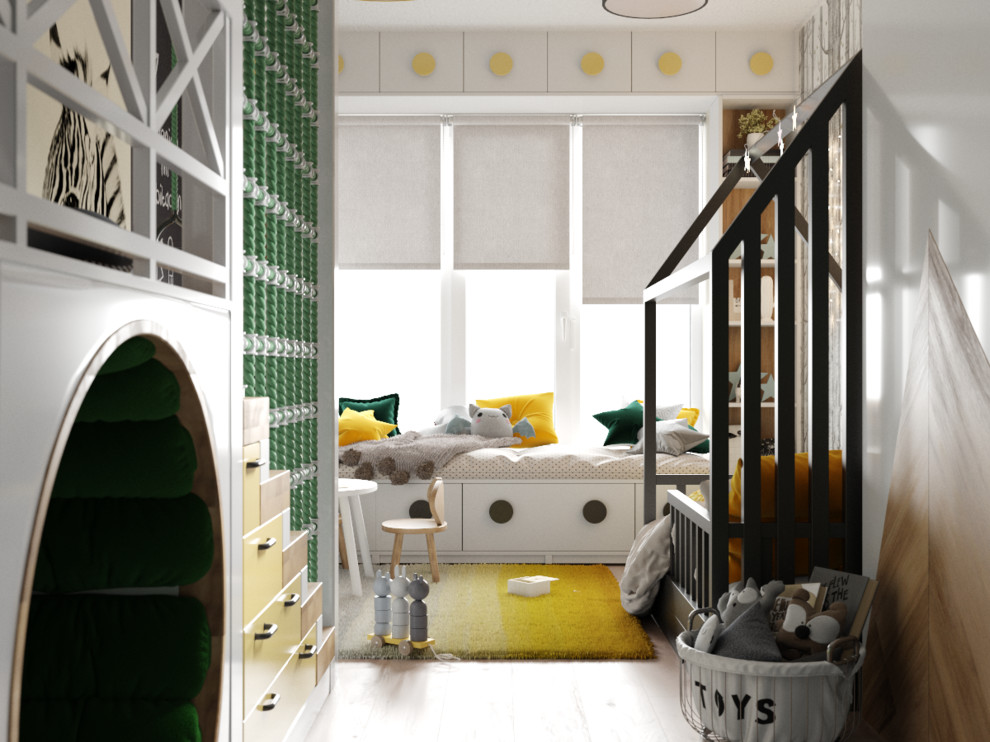 Детская из проекта для Алексея и Анастасии. Комната для малыша Гоши.