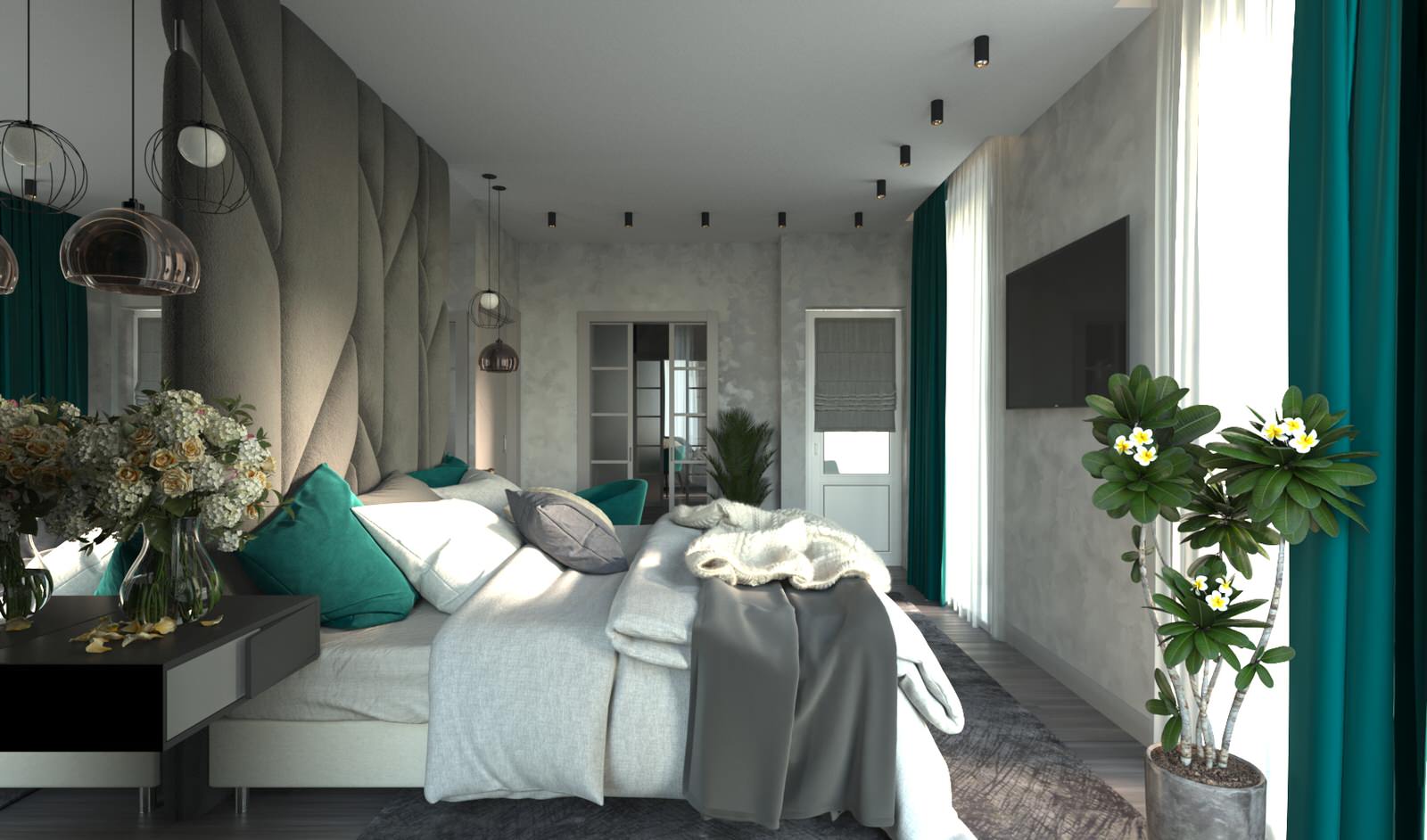 Уютная спальня