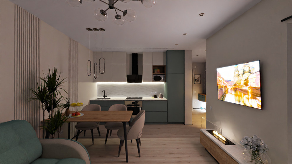 2х комнатная квартира-студия