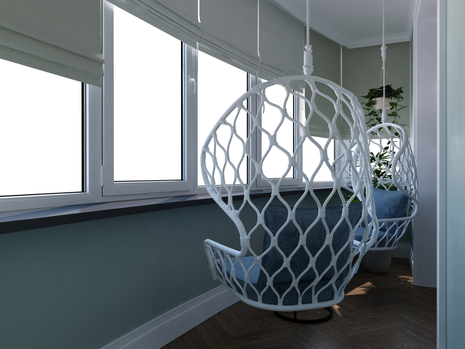 1901 - современная спальня